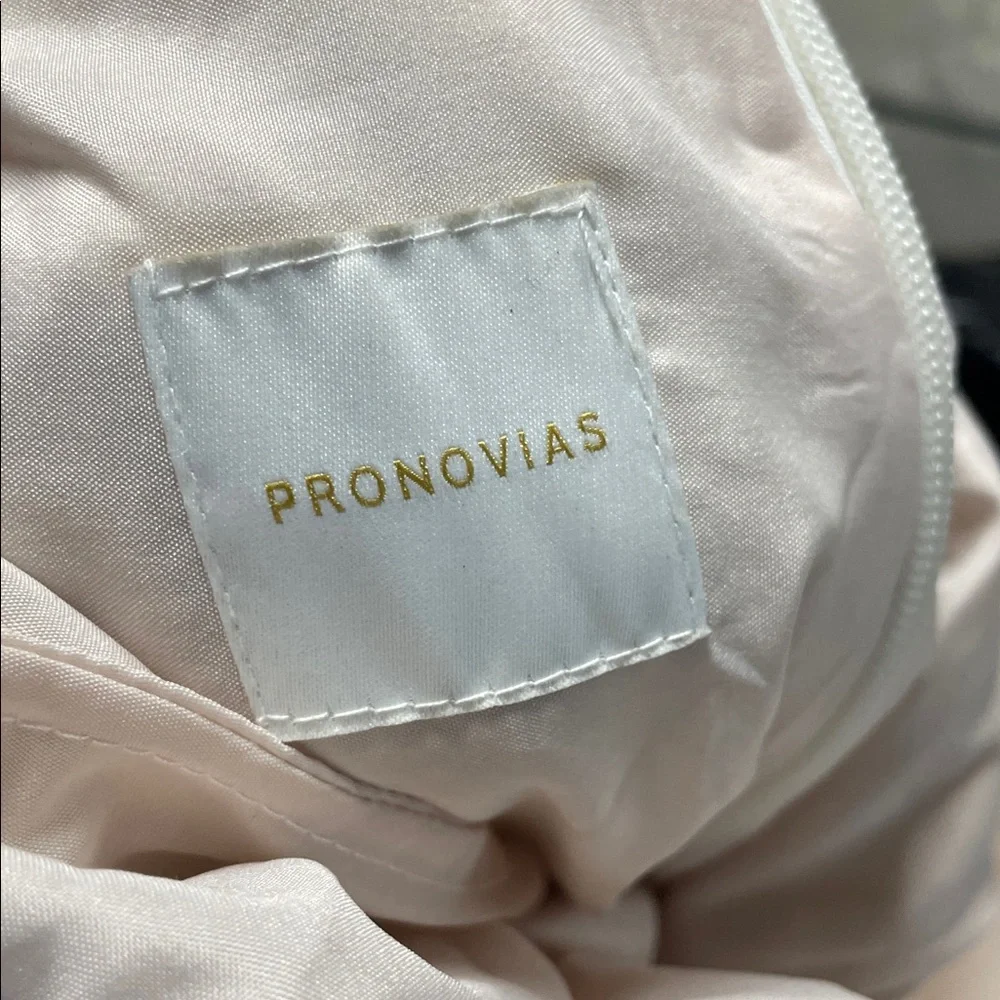 PRONOVIAS Women's Rhapsody Bridal Dress Size 12 In Off White - Picture 11 of 11